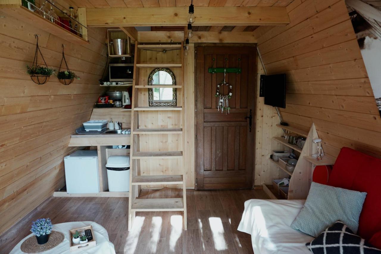 Le Chalet Tipi Avec Jacuzzi Et Jardin Troyes Kültér fotó
